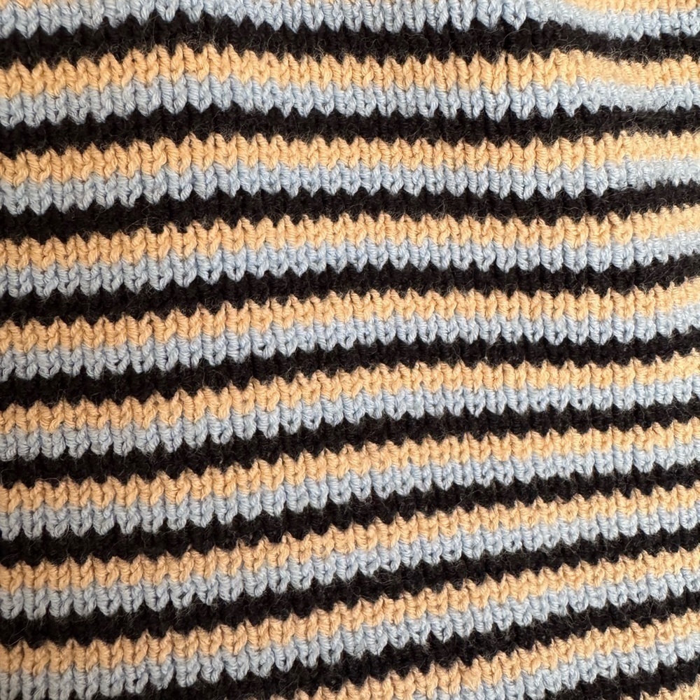 A.L.C. Greyson Stripe Rib-Knit Crop Top &  Billie Short 2pc Set Small - Picture 12 of 13